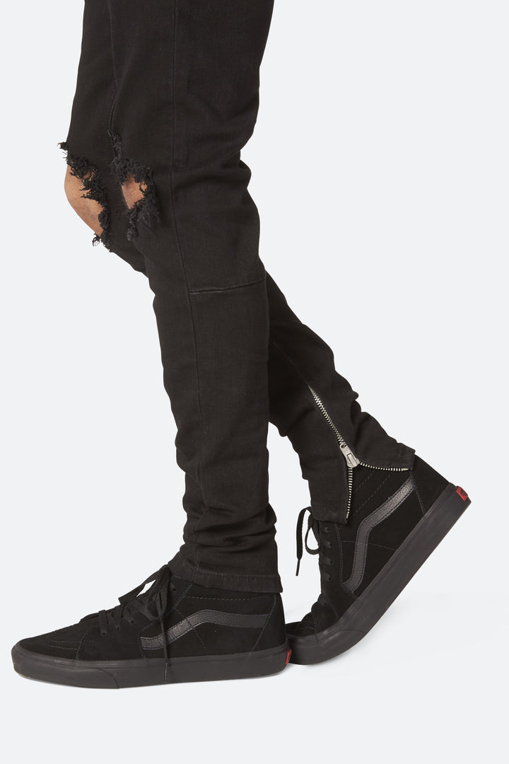 Mnml M1 Stretch Denim - Black 8 Mnml M1 Stretch Denim - Black