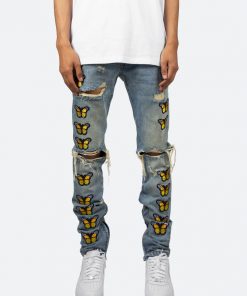 Mnml M188 Butterfly Slim Denim - Blue