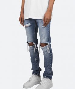 Mnml M301 Slim Denim - Blue 11 Mnml M301 Slim Denim - Blue