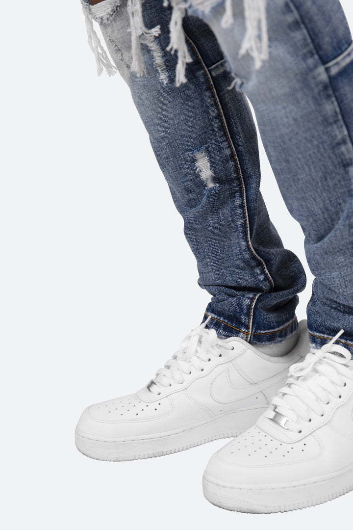 Mnml M301 Slim Denim - Blue 7 Mnml M301 Slim Denim - Blue