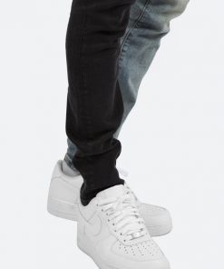 Mnml M307 Slim Denim - Blue/Black 12 Mnml M307 Slim Denim - Blue/Black