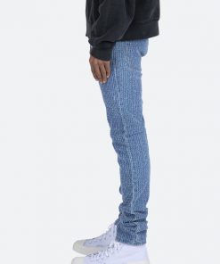 Mnml M308 Jacquard Slim Denim - Blue