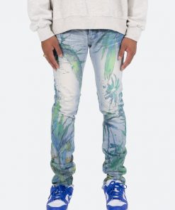 Mnml M312 Overlay Slim Denim - Blue