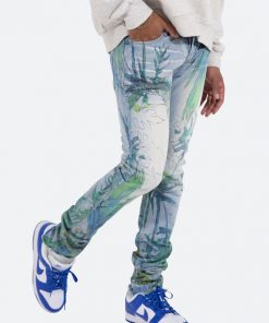 Mnml M312 Overlay Slim Denim - Blue 14 Mnml M312 Overlay Slim Denim - Blue