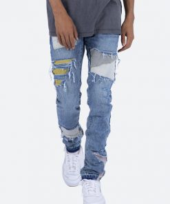 Mnml M328 Slim Denim - Blue/Natural