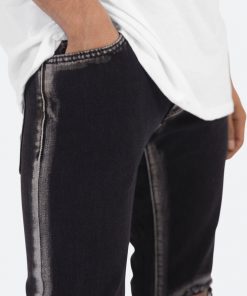 Mnml M340 Chalk Slim Denim - Black/White