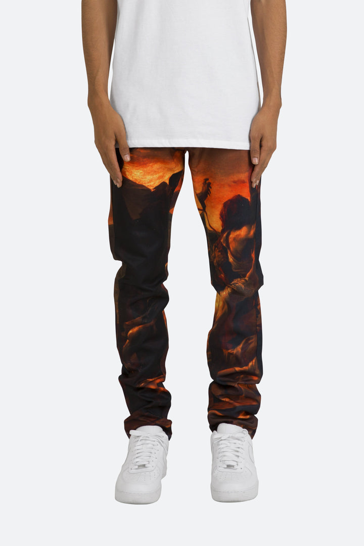 Mnml M350 Art Slim Denim - Multi 1 Mnml M350 Art Slim Denim - Multi