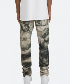 Mnml M351 Art Slim Denim - Black/White