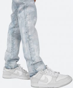 Mnml M358 Painted Slim Denim - Blue/White
