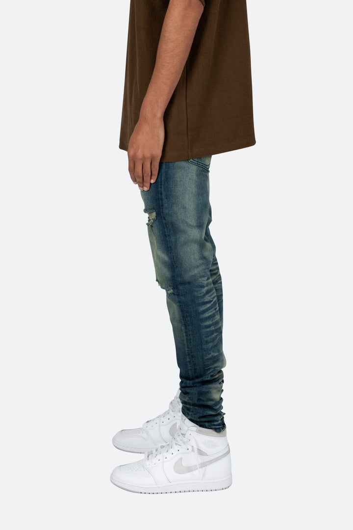 Mnml M361 Slim Denim - Blue 4 Mnml M361 Slim Denim - Blue