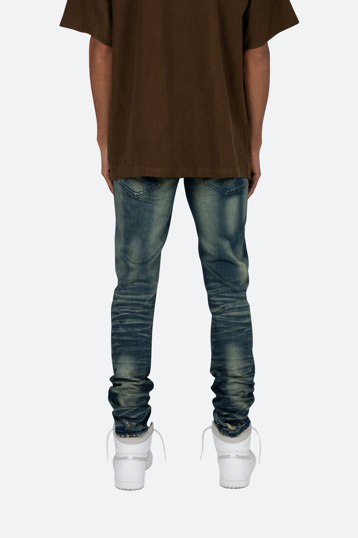 Mnml M361 Slim Denim - Blue 5 Mnml M361 Slim Denim - Blue