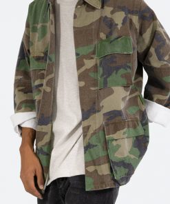 Mnml Tops M65 Shirt - Camo