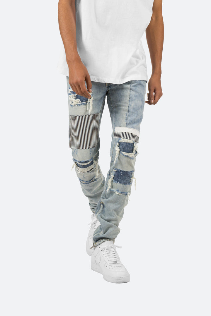 Mnml M74 Slim Denim - Blue 2 Mnml M74 Slim Denim - Blue