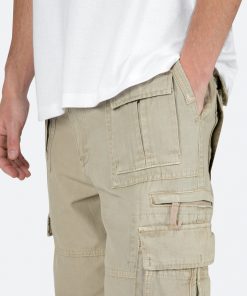 Mnml Military Cargo Pants - Brown Bottoms