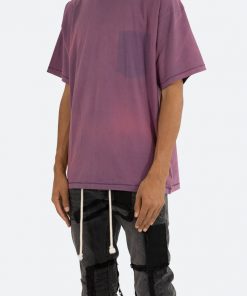 Mnml Missing Pocket Tee - Purple Tops 10 Mnml Missing Pocket Tee - Purple Tops