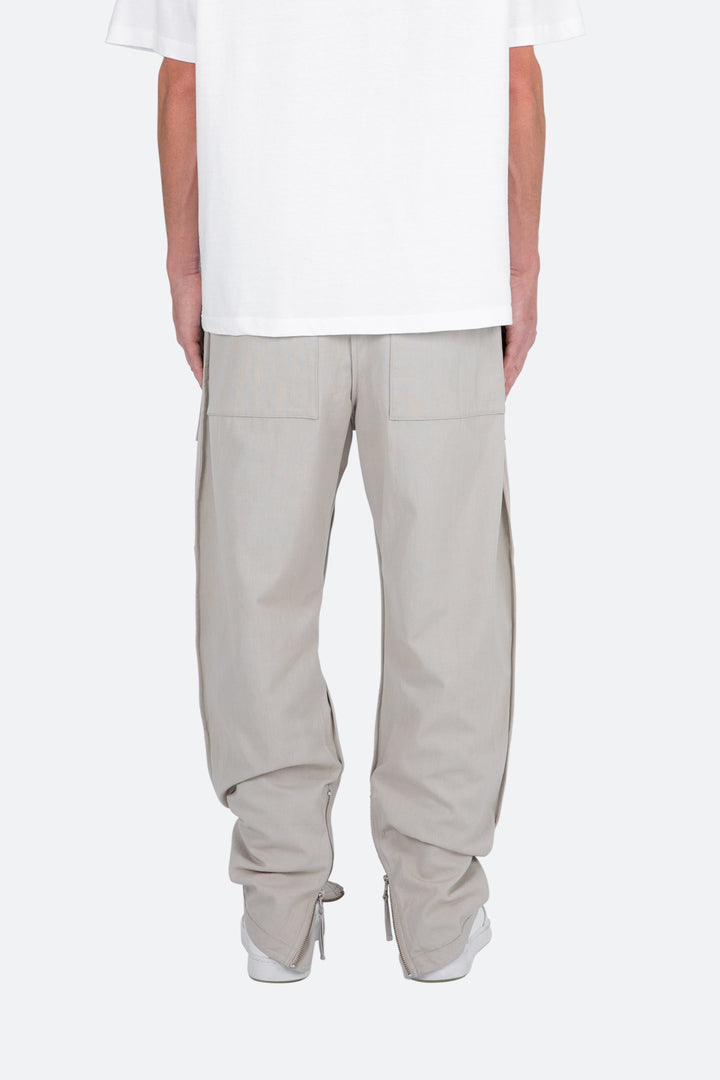 Mnml Multi Zip Cargo Pants - Stone 5 Mnml Multi Zip Cargo Pants - Stone