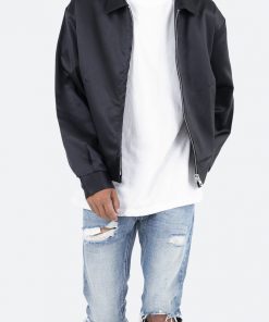 Mnml Oilers Lightweight Jacket - Black Outerwear