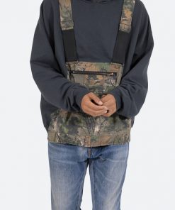 Mnml Outerwear Overall Hoodie - Black