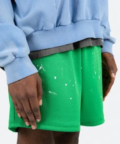 Mnml Painter Mesh Shorts - Green 13 Mnml Painter Mesh Shorts - Green