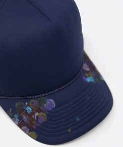 Mnml Accessories Painter Trucker Cap - Navy