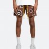 Mnml Bottoms Paisley Knit Shorts - Brown
