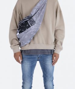 Mnml Accessories Paisley Shoulder Bag - Black