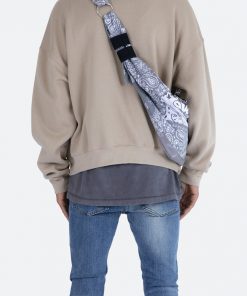 Mnml Accessories Paisley Shoulder Bag - Black