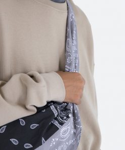 Mnml Accessories Paisley Shoulder Bag - Black