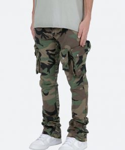 Mnml Patch Pocket Flare Cargo Pants - Camo 10 Mnml Patch Pocket Flare Cargo Pants - Camo