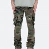 Mnml Patch Pocket Flare Cargo Pants - Camo