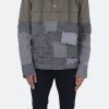 Mnml Patchwork Anorak Jacket - Olive Outerwear