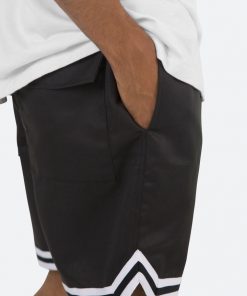 Mnml Poly Cotton Walking Shorts - Black Bottoms