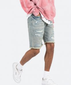 Mnml R465 Denim Shorts - Blue