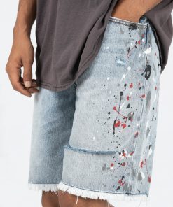 Mnml R466 Denim Shorts - Blue