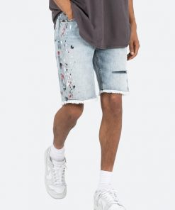 Mnml R466 Denim Shorts - Blue 14 Mnml R466 Denim Shorts - Blue