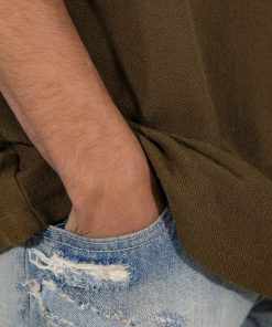 Mnml Tops Reverse Terry Tee - Brown