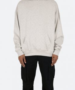 Mnml Rhinestone Hoodie - Grey