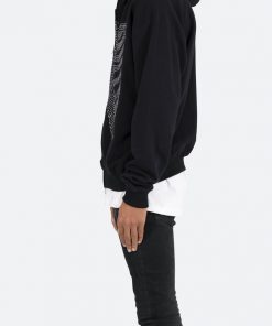 Mnml Rhinestone Skeleton Zip Up Hoodie - Black Outerwear 12 Mnml Rhinestone Skeleton Zip Up Hoodie - Black Outerwear