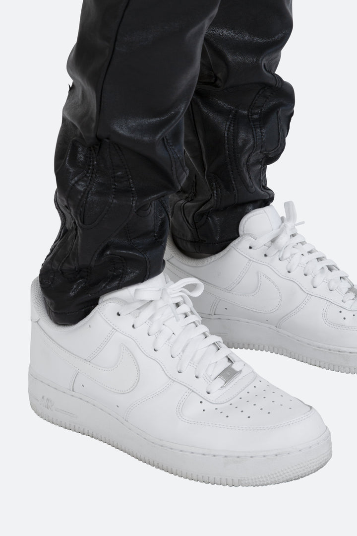 Mnml S252 Flame Denim - Black/Black 6 Mnml S252 Flame Denim - Black/Black