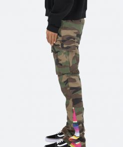 Mnml Serape Bootcut Cargo Pants - Camo B Flare Denim