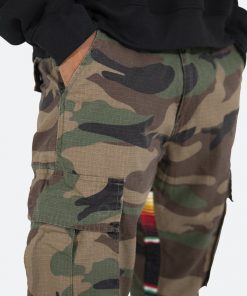 Mnml Serape Bootcut Cargo Pants - Camo B Flare Denim