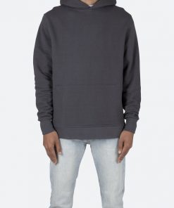 Mnml Side Zip Hoodie - Black Outerwear