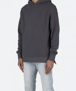 Mnml Side Zip Hoodie - Black Outerwear 10 Mnml Side Zip Hoodie - Black Outerwear