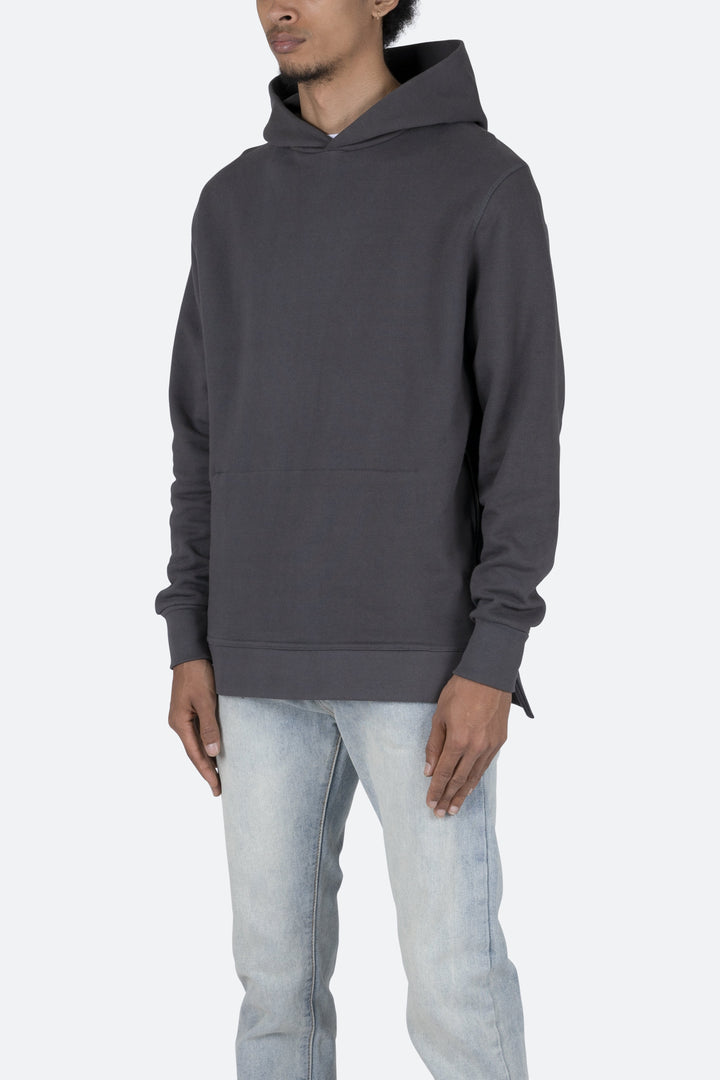 Mnml Side Zip Hoodie - Black Outerwear 3 Mnml Side Zip Hoodie - Black Outerwear