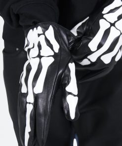 Mnml Skeleton Gloves - Black/White