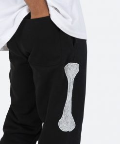 Mnml Skeleton Sweatpants - Black