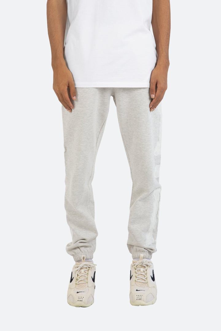 Mnml Skeleton Sweatpants - Grey 3 Mnml Skeleton Sweatpants - Grey