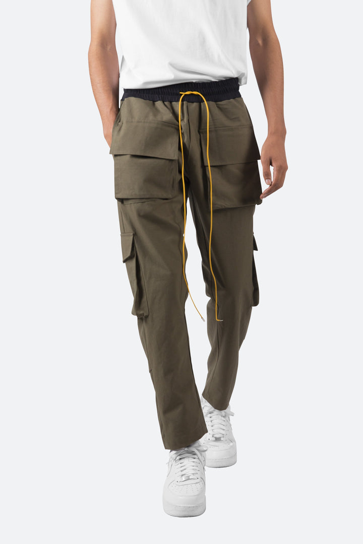 Mnml Snap II Cargo Pants - Olive 2 Mnml Snap II Cargo Pants - Olive