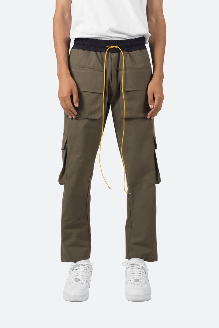 Mnml Snap II Cargo Pants - Olive 1 Mnml Snap II Cargo Pants - Olive