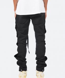 Mnml Snap Western Pants - Black